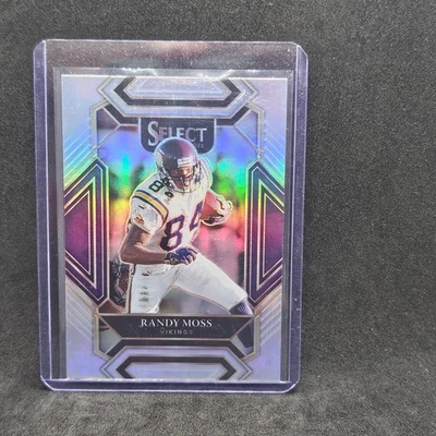 2021 Panini Select - Club Level Randy Moss #237 Silver Prizm - Image 1 of 2