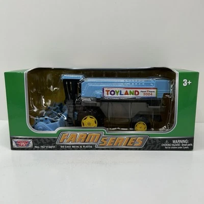 NEW Fleet Farm 2024 Toyland Farm Series Combine Harvester Die Cast Metal NIB - Image 1 of 4