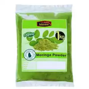 Menna 100% Organic Moringa Leaf Powder 1 Kg Immunity & Wellness , Free Shipping - Picture 1 of 4