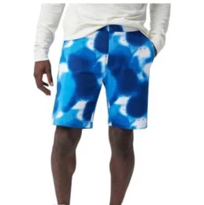 GOOD MAN BRAND HOMBRE FLEX PRO JERSEY PANTALONES CORTOS SKY SPRAY PINTURA AZUL BLANCO MEDIANO NUEVO CON ETIQUETAS - Imagen 1 de 19