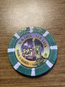 Chip casinò New York New York Las Vegas Nevada $25 - Foto 1 di 2