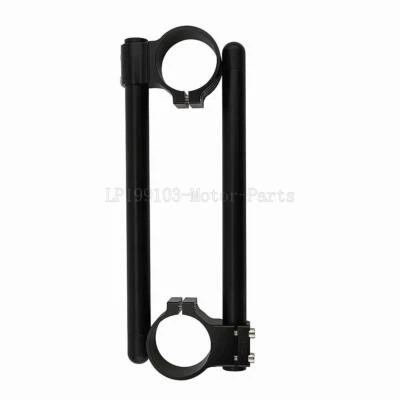 Tubo horquilla 33 mm manillar motocicleta 7/8" clip para Honda Yamaha Suzuki negro Foto 1 de 4