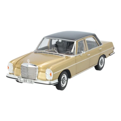 Mercedes Benz W 108 - 280 SE Limousine Tunisbeige 1:18 New OVP - Image 1 of 2