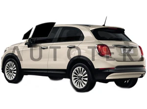 PreCut Film Front Two Door Windows Any Tint Shade For Fiat 500X 2016-2023 - Picture 1 of 11
