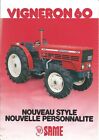 Farm Tractor Brochure - Same - Vigneron 60 - c1986 (F6067)