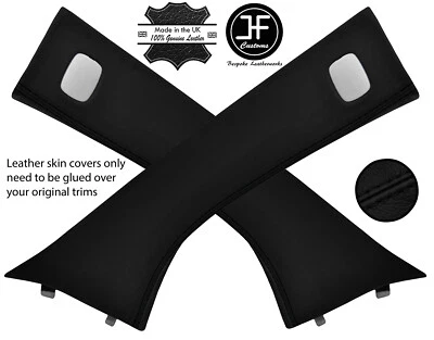 FUNDAS DE CUERO BLACK STITCH 2X A PILLAR PARA SMART FORTWO 453 2014-2019 Foto 1 de 2