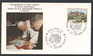 1984 - REPUBBLICA - LOTTO/42815 - VISITA DI S.S.PAPA GIOVANNI PAOLO 2° A  PAVIA - Imagen 1 de 1