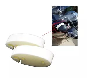Extensores de espejo para motocicleta espaciadores elevador HOND SUPER BLACKB... - Imagen 1 de 4