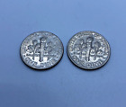 1986 & 2000 One Dime Usa Coins