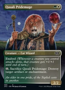 Qasali Pridemage x1 1x FOIL Borderless Double Masters 2022 NM MTG - Picture 1 of 1