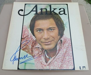 PAUL ANKA JAZZ SÄNGER SCHAUSPIELER SIGNIERT SIGNIERT 1974 ANKA VINYL ALBUM COA MUSIK - Bild 1 von 2