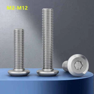Furniture Joint Connector Bolts Allen Key Socket Screw M2-M12 M6 M8 M10 Bed Unit - Picture 1 of 11