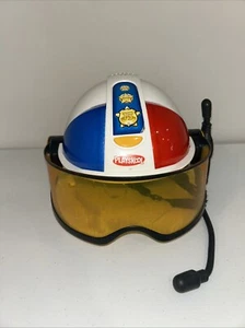 Playskool Adventure Squad Police Helmet 2007 Tested Working Lights And Sound - Picture 1 of 11