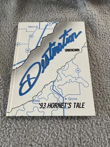 Vintage Yearbook: 1993 High School Vinita Oklahoma V77 Destination Hornet's Tale - Picture 1 of 9