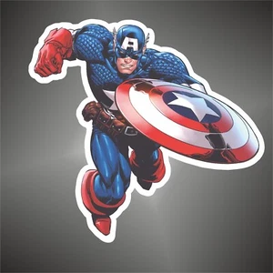 Captain Captain America Aufkleber Sticker Decal Sticker Aufkleber - Bild 1 von 1