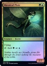 Maraleaf Pixie Foil uncommon Throne of Eldraine MTG magic the gathering