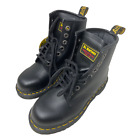 DrMartens icon steel toe black leather 7B10-SSF size uk-3 eu-36 usm-4 usw-5