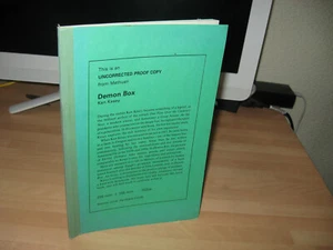 Ken Kesey Demon Box uncorrected proof sampler author One Flew Over Cuckoo's Nest - Picture 1 of 4