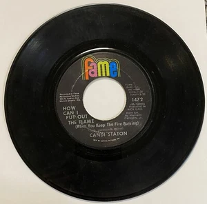 Vinyl 45 Record Candi Staton Stand By Your Man/How Can I Put Out The Flame sV29 - Imagen 1 de 2