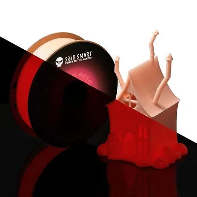 Filamento de impresora 3D SainSmart brillante en PETG 1,75 mm PRO-3 PETG Foto 1 de 4