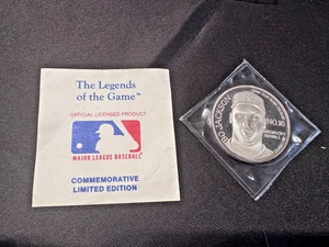 Edizione limitata 1990 Bo Jackson .999 argento 1 oz Raiders Kansas City Royals - Foto 1 di 6