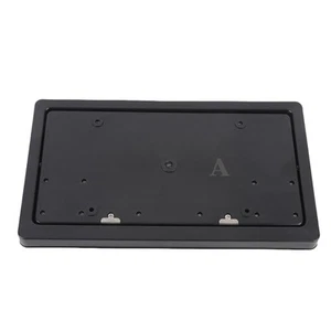 .›2x Flip Cover Car License Plate Holder Bracket New Energy Electri Fit - Picture 1 of 24