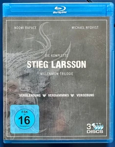 Die Komplette Stieg Larsson Millenium Trilogie Blu-ray DVD - Bild 1 von 1