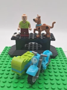 Lego Scooby Doo Mystery Mansion 75904 Motorrad mit Shaggy - Scooby-Doo - unvollständig - Bild 1 von 5