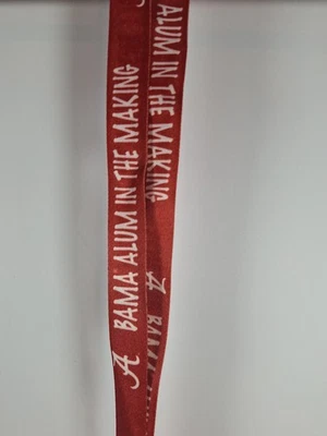 Alabama Crimson Tide Bama Alum In The Making Lanyard Big Al Wincraft New - Image 1 of 3