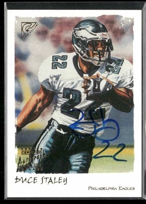 2002 Topps Gallery Certified Autograph DUCE STALEY #G-DS Auto On Card Eagles - Image 1 of 2