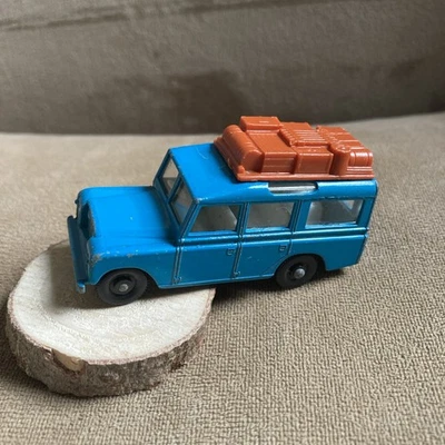 Lesney No.12 路虎野生动物园蓝色英格兰复古火柴盒系列  — 第 1/4 张图片