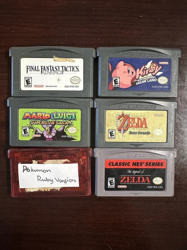 Lote Juegos Nintendo Gameboy Advance Foto 1 de 4