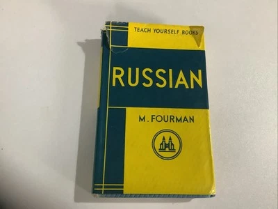 Russian Teacher Yourself Books M Fourman 1962 Hardback - Image 1 of 4