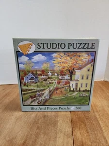 Bits and Pieces 500 Teile Studio Puzzle Herbstarbeiten - Bild 1 von 6