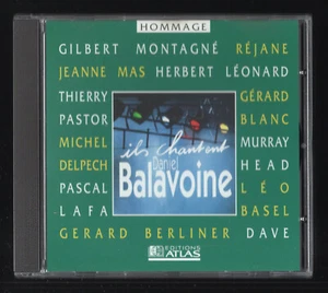 RARE CD ★ ils chantent : Daniel Balavoine ★ Album 1998 Comme Neuf - Picture 1 of 2