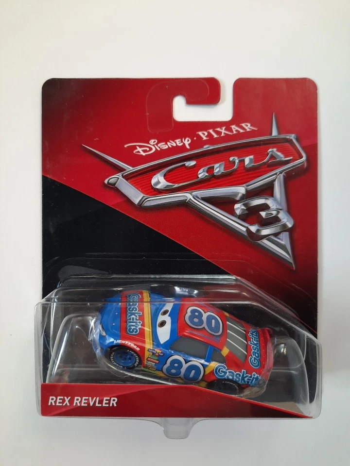 Mattel DXV56 Cars 3 Personaggio Rex Revler (y7V)