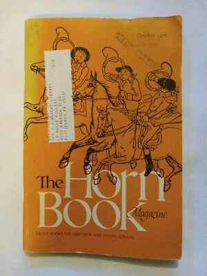 1978 October, The HORN BOOK Magazine, "Books For A Very Special School" (BM101) - Image 1 of 4