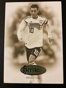 2018 Futera Unique Heritage Silver HT051 Mesut Özil ed/39 DEUTSCHLAND DFB - Bild 1 von 2
