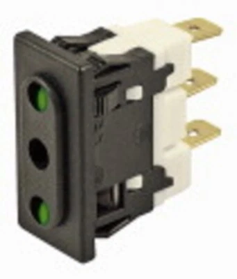 ELCART PRESA RETE PANNELLO 10A 250V TRE POLI PER FASTON CON FISSAGGIO AUTOBLOCCANTE