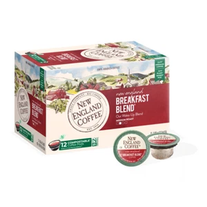 NUEVA INGLATERRA CAFÉ DESAYUNO MEZCLA K-CUPS 12CT - Imagen 1 de 1