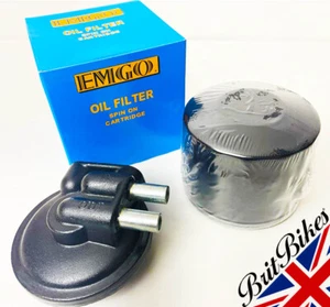 KIT BLOQUE MONTAJE FILTRO ACEITE NORTON COMMANDO BSA TRIUMPH CUSTOM HARLEY 06-3371 - Imagen 1 de 12