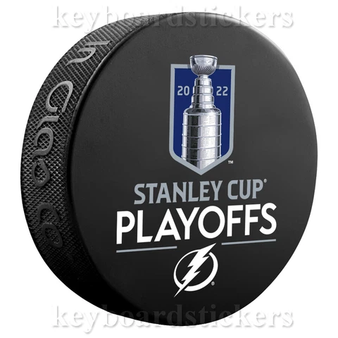 2022 NHL Stanley Cup Playoffs Tampa Bay Lightning Lock-Up Souvenir Hockey Puck Cover