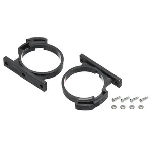 2Stk Wassertank Reifen Wasserkühlbehälter Acryl Schwarz Durchm. 50mm - Bild 1 von 5