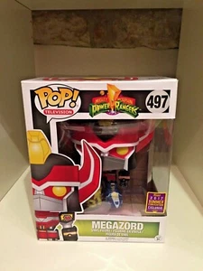 Megazord SDCC 2017 CONVENTION EXKLUSIV 6" FUNKO POP TV POWER RANGERS #497 - Bild 1 von 7