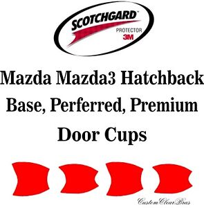 3M Scotchgard Paint Protection Film Shield 2019 2020 2021 2022 2023 Mazda3 Hatch