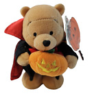 Disney Halloween Winnie the Pooh Vampire Plush Wind Up Toy With Tag