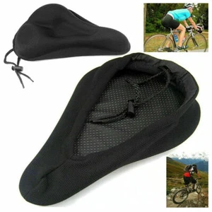 Bicycle Seat Cover Bike Comfort Gel Pad Comfy Cushion Saddle Pad Soft Cushion - Picture 1 of 3