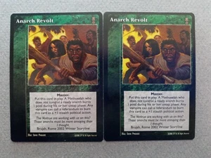 Anarch Revolt x2 (VTES- promo) - Picture 1 of 2