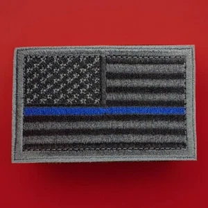 Tactical Hook And Loop Morale Patch - USA  American Flag  E - Picture 1 of 3