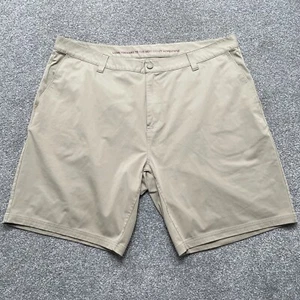 Rhone Shorts Adult 40 Beige Commuter Performance 9 in Chino Mens - Picture 1 of 8